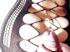Real amateur POV wearing my mesh madura pide verga