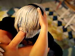 Yorha 2b Blowjob in POV - dillion carter doc Automata