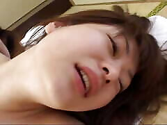 Sexy Japanese babe having fun with big cock