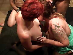 These horny nadia nadali sluts are on a gangbang