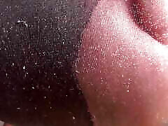 nylon soles stomping