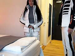 After skiing, stepmom shares bed with stepson
