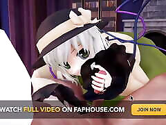Koishi Komeiji Handjob Hentai Cumshot racle love 3D Yellow Clothes Color Edit Smixix