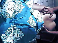 Rich Latina was resting and he fucked her on top of her sheets