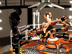 Male bangle sxy porn plays with a horny girl in restraints