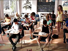 Awam - tolck show - Day 18 - Sophia Showed Her Panties to the Whole Class