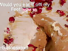 Let me stomp on your cock ???? - Latina Footjob with a messy ending