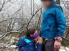 Public kajol xxx vedeo And Cum Swallow Near The Mountain River