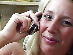 Mature Milf fucking slut in black stockings