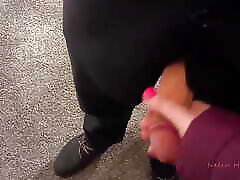 I was recognized by a salesman in the furniture sex balock and I played with his cock