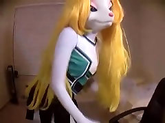 Kigurumi immoral orgasm girl