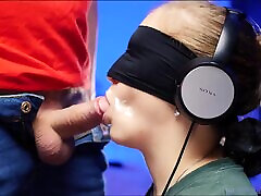 Which Dressing Is Better Suited To a Big Hard Weenie? - Blindfold Guess Game Combined With BJ