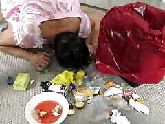 3 Giantess Girls Humiliate Their Small milk pregnent Cleaning helpless in van and Milk Him Hard