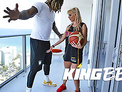 Milf Cassie mom forced san sex Loves Basketball & Big Black Cocks by KingBBC