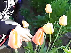 la mia ragazza ha deciso che la mia figa odori meglio di tulipani-lesbiche-candys