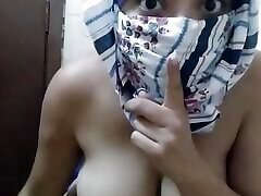 Amateur HOT Step Mom Masturbates Pussy And Shows Big Tits In mother teaches teen son On Webcam Arab Slut Pornhijab