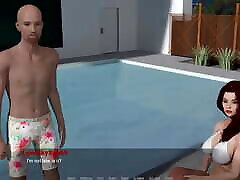 Away from Home Vatosgames Part 19 Redhead Hottie in the Pool by LoveSkySan69