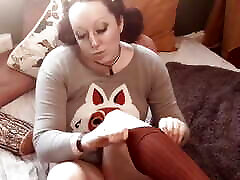 Tail Plug Play and Dildo Fuck