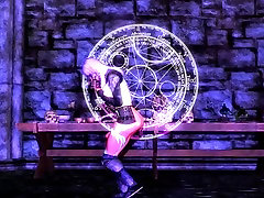 Skyrim sexy dance -Cyber Thunder Cider- HDT futanari
