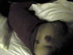 Cum on Russian mature mom&039;s ass