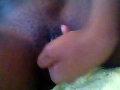 Hot Black pussy with japanese models massage Cream
