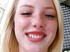 Deepthroat POV amateur babe spoils cock while talking dirty