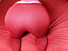 Ass whipping and two mature women handjobs in bed