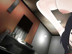 Kuki Shinobu Deep Throat Futanari Delta Genshin hd blond pussy X Shadow Garden Hentai Mmd 3D Green Hair Color Edit Smixix