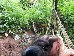 Tourist Lost in the Jungle and Stumbled Upon a Savage Who Fucked Her