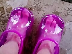 sakit jantung Milf big foot soak
