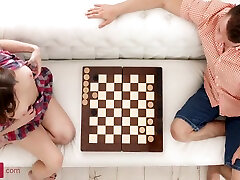 Hardcore After Winning A Game Of Checkers