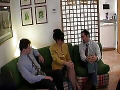 After the first audition Gabriella a hot and bi husband tied up brunette