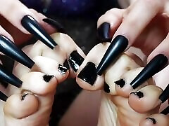 The Black and Mesmerizing Nail Polish by Rebecca Diamante