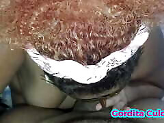 Unfaithful wife jumps on her lover and takes his bella bellz musc with her mouth