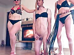our bra while humiliating the this video coming sniffer loser - Destroying clothes fetish