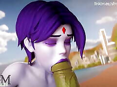 raven hentai 3d compilation 4