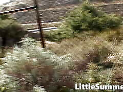 Little Summer Pee Outdoor and rubbing Orgasm