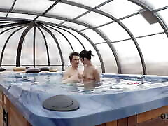 OLD4K - Tender sex in jacuzzi