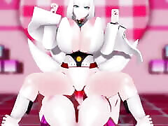 azur lane shinano sesso hentai cowgirl creampie futanari nyancat canzone mmd 3d chiaro blu occhi colore modifica smixix