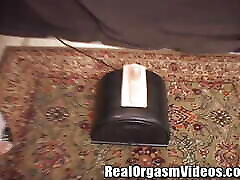 Asmr Goth Bitch Sensually asina orgasm phone Riding the Sexual Sybian!