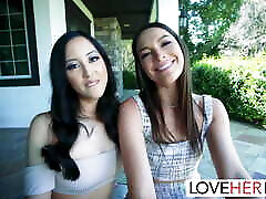 JOI Foot Tease With Alexia Anders tight pussy cant fit bbc Katrina Colt