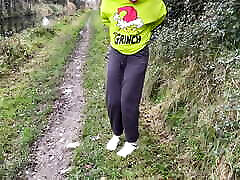 Outdoor Pee on the Trail