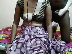 Fucked the Bhabhi xxx kokborok big boobs while lying on the bed
