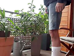 After a thunderstorm I was so horny shot a big fantastic sex with while I smoke