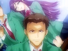 Violet hair babes fucked hard in 60 fps 2D hentai movie
