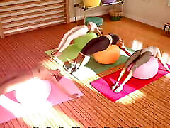 awam 41 classe di yoga ottenuto super sexy e caldo