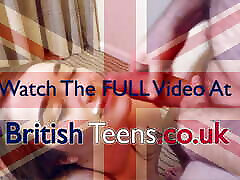 Posh British 18 Year Old&039;s 1st Blowbang