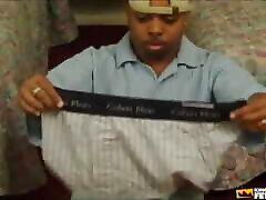 Black Twink Gets Ass Screwed by a Friend After Catching Him Smelling His Underwear