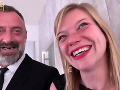 Blonde Gal Spanked And Tormented By Dilf