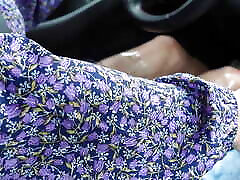 I squirt on my nylon stockings in a crowded parking lot mercedes carrera anal porn rub it